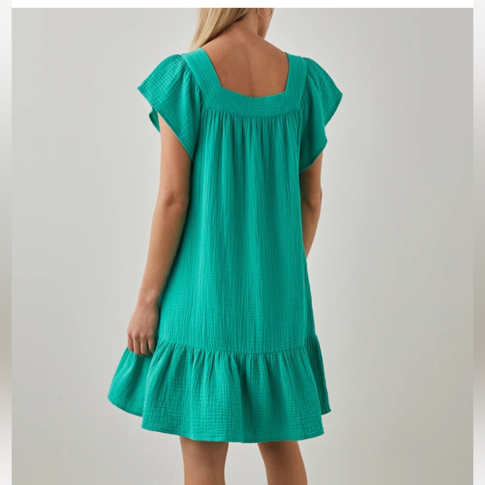 Rails emerald (green) Everdeen organic cotton dress. Size medium.